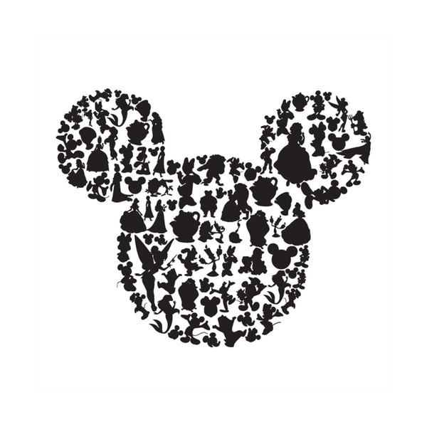 Mickey Head Svg, Disney Svg, Mickey Svg, Minnie Svg, Disneyl - Inspire ...