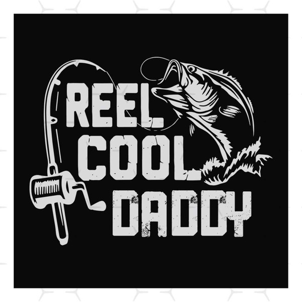 Reel Cool Papa Funny Father's Day Gift Fishing Grandpa Dad T - Inspire  Uplift