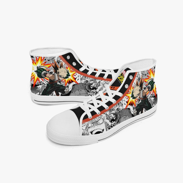 My Hero Academia Bakugo High Canvas Shoes for Fan, My Hero Academia Bakugo High Canvas Shoes Sneaker