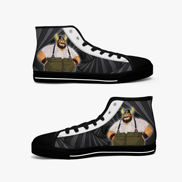 Dragon Ball Z Ox-King High Canvas Shoes for Fan, Dragon Ball Z Ox-King Might High Canvas Shoes Sneaker