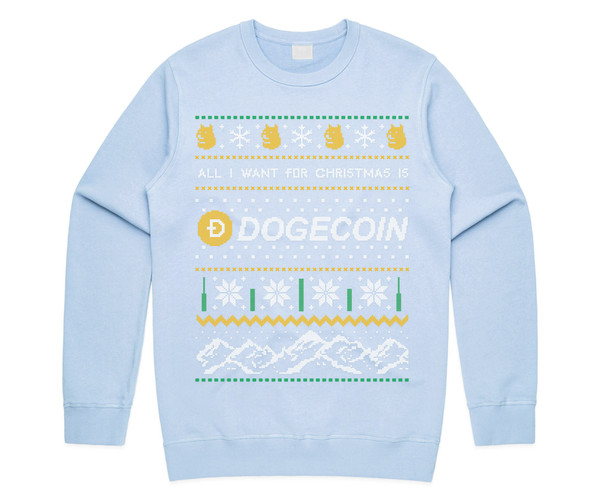 All I Want For Christmas Is Doge Jumper Sweater Sweatshirt Dogecoin Crypto Cryptocurrency BTC Xmas ETH - 5.jpg