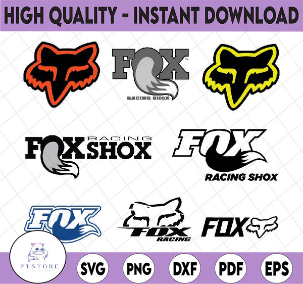 Fox Racing Svg 