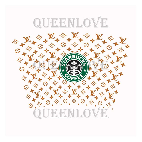 Louis Vuitton Full Wrap For Starbucks Cup Svg, Trending Svg, LV Starbucks  Cup, LV Starbucks Svg, Starbucks Wrap Svg