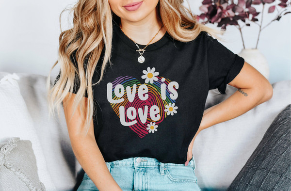 Love is Love Pride Shirt  Pride Ally Shirt, LGBT Shirt, Pride Shirt, Human Rights Shirt, Proud Ally, Subtle Pride Tee, Pride Parade Apparel - 7.jpg