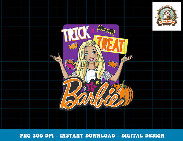 Barbie Trick or Treat png, sublimation copy.jpg