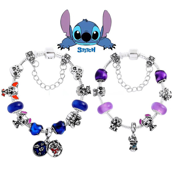 Lilo and Stitch Charm Bracelet
