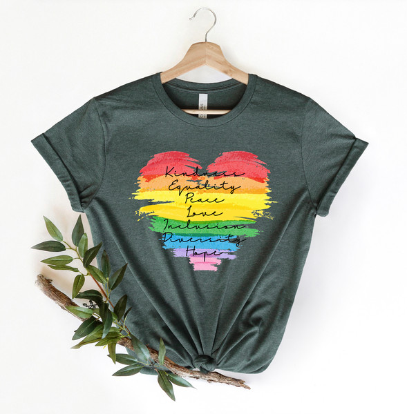 Kindness Equality Peace Love Inclusion Diversity Hope shirt,LGBT Rainbow, Black Rainbow, Transgender Rainbow, Pride,Love is Love Rainbow Tee - 2.jpg