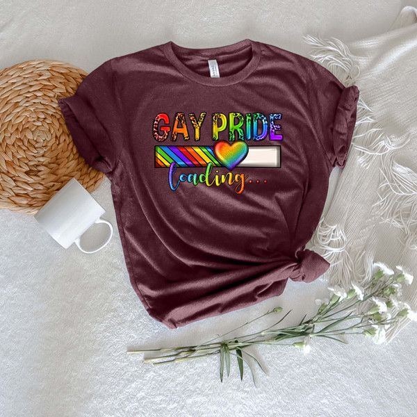 Gay pride loading LGBTQ+ Shirt,Equal Rights,Pride Shirt,LGBT Shirt,Social Justice,Human Rights,Anti Racism,LGBTQ+ Shirt,love is love Shirt - 3.jpg