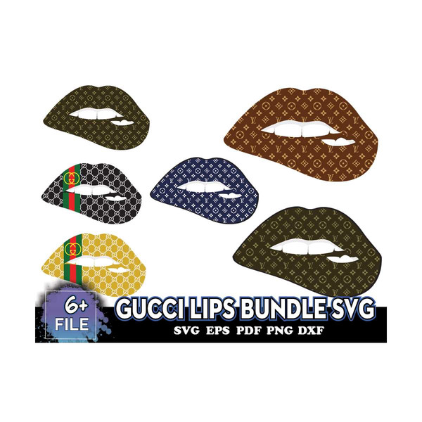 Gucci Lips Bundle Svg, Gucci Logo Svg, Gucci Lips SvgBrand L - Inspire  Uplift