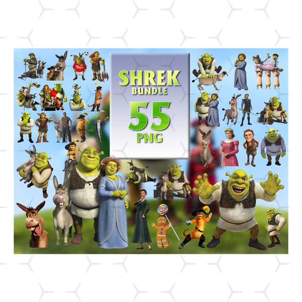 Shrek Characters, Shrek Cartoon Characters