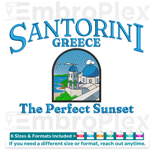 Santorini Greece machine embroidery design.png