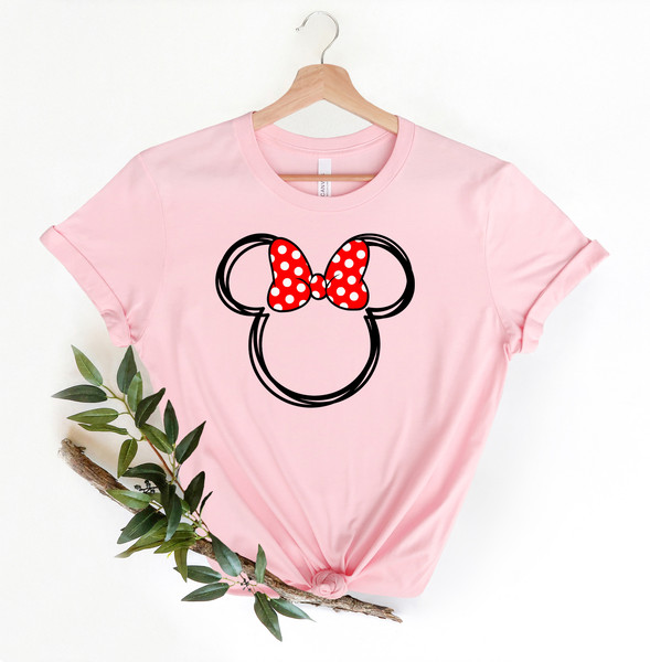 Minnie Ears Shirt , Minnie Shirt For Women And Men, Disneyworld Shirt Family, Disney Minnie  Mouse Shirt, Disneyland Shirt, Disney Vacation - 3.jpg