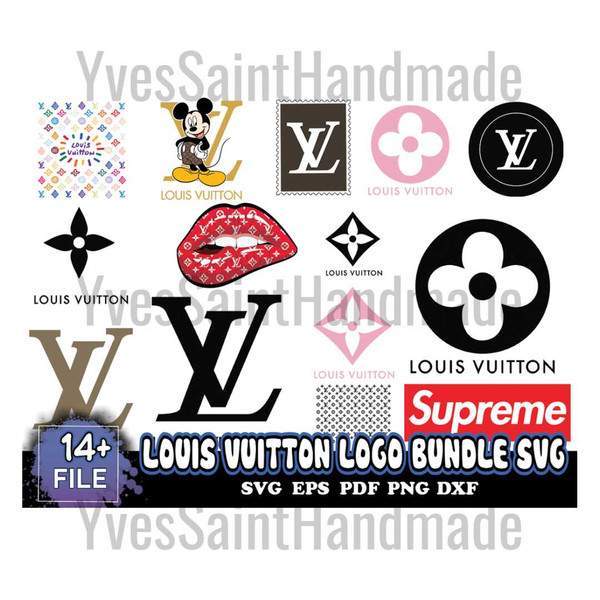 Louis Vuitton svg, Louis Vuitton bundle svg, Png, Dxf - Inspire Uplift