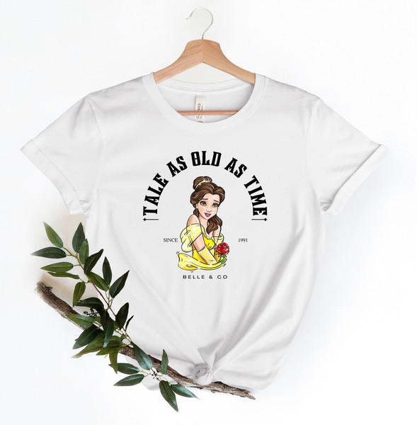 Tale As Old As Time Shirt, Beauty and the Beast Shirt, Disney Princess, Disney Vacation Shirt, Cute Disney Shirt, Belle Shirt - 1.jpg