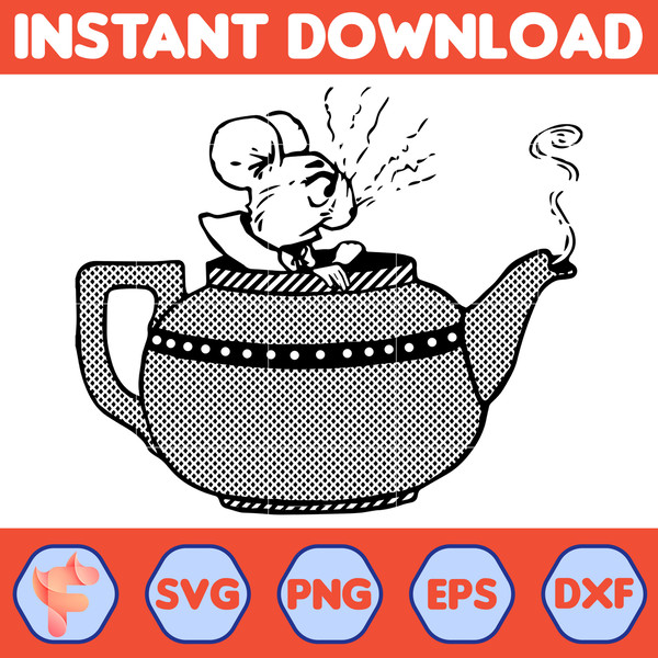 Alice in Wonderland SVG, Alice SVG, Princess svg, Alice in Wonderland Clipart, Alice in Wonderland cut file, Instant Download (68).jpg
