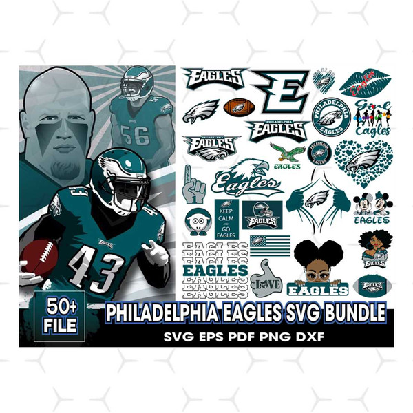 Philadelphia Eagles NFL Svg, Philadelphia Eagles Svg, Bundle - Inspire  Uplift
