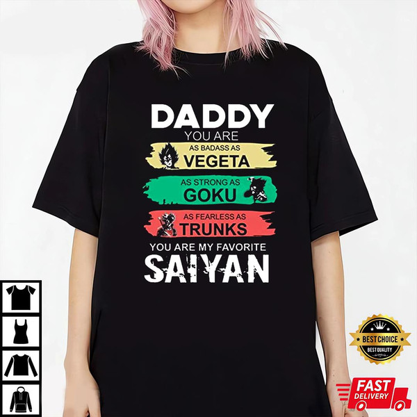 As Strong As Goku Funny Dragonball Z Dad T-Shirt, Shirt For Men Women, Graphic Design