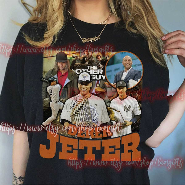 Vintage Baseball Tee - Derek Jeter