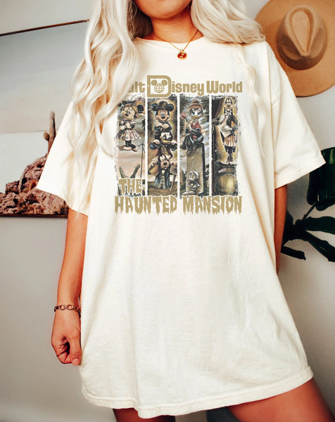 Comfort Colors® The Haunted Mansion Shirt, Haunted Mansion Tee, Disney Halloween Shirt, Halloween Shirt, Magic Kingdom Shirt, Disneyland Tee - 2.jpg