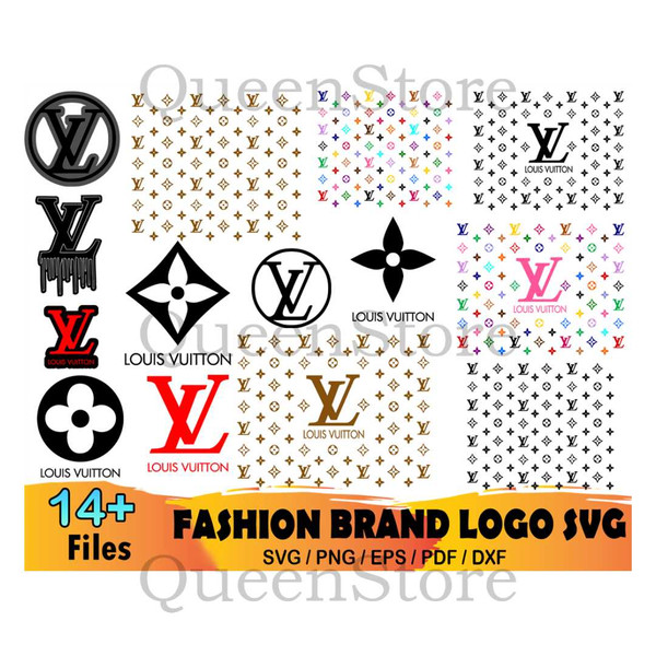 LV Logo Svg, Louis Vuiton logo Svg, Brand Logo Svg, Fashion - Inspire Uplift