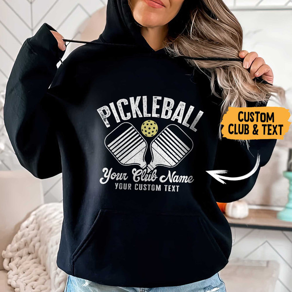Custom Club Name Pickleball Shirt for Women,Pickleball Gifts, Sport Shirt, Pickleball Shirt,Sport Graphic Tees, Sport Outfit - 3.jpg