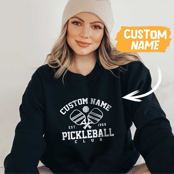 Custom Pickleball Club, Pickleball Shirt for Women,  Pickleball Gifts, Sport Shirt, Pickleball Shirt, Sport Graphic Tees, Sport Outfit - 1.jpg