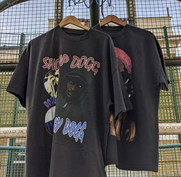 SNOOP DOGG CLOTHING Company T-shirt Black Vintage 90s Hip 