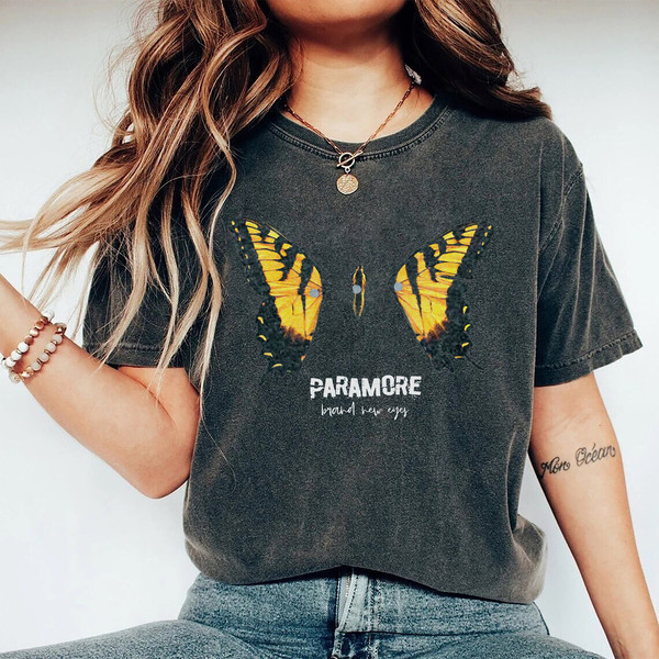 Paramore Brand new eyes Shirt, Rock Band Shirt, Tour Shirt sold by