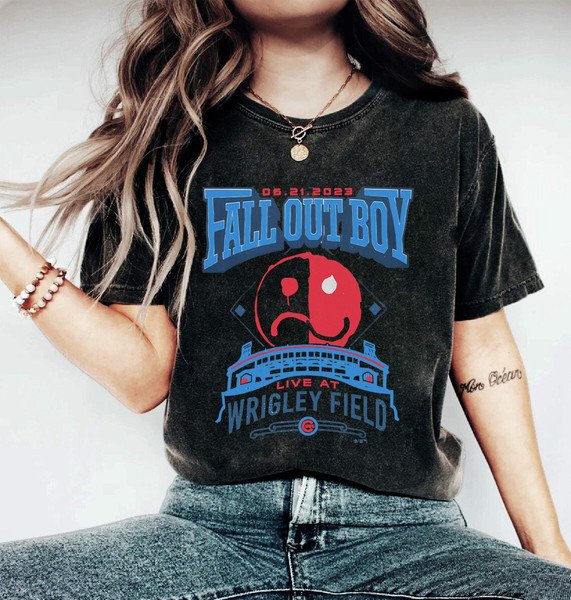 2023 Fall Out Boy Summer Stardust Shirt, Fall Out Boy Wrigley Field Shirt