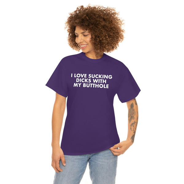 Funny Y2K Meme TShirt - I Love Sucking Dicks With My Butthole Sarcastic 2000's Style Parody Tee - Gift Shirt - 2.jpg