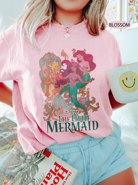 Retro Little Mermaid Shirt, Black Girl Magic Shirt, Black Queen Shirt, Ariel Mermaid Shirt, The Little Mermaid Live Action, Disneyland Shirt - 3.jpg
