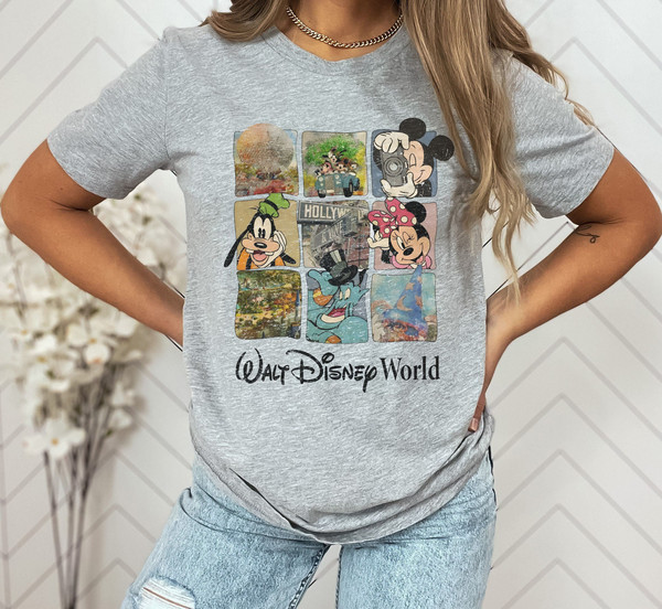 Vintage Walt Disney World Shirt, Retro Disneyland Shirt, Dis