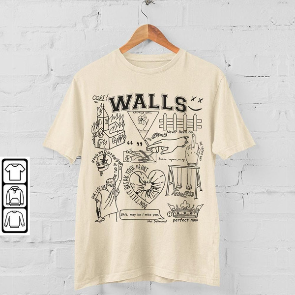 louis tomlinson walls | Pullover Hoodie