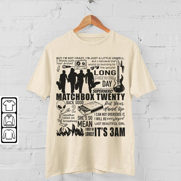 Matchbox Twenty Doodle Art Shirt, Vintage Matchbox Twenty Merch Lyric Album Sweatshirt Hoodie, Matchbox Twenty Tattoo Tour DA0805DT - 4.jpg