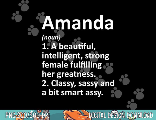 AMANDA Definition Personalized Name Funny Christmas Gift  png,sublimation copy.jpg