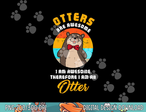 Awesome Otter Costume Cute Easy Animal Zoo Halloween Gift png, sublimation copy.jpg