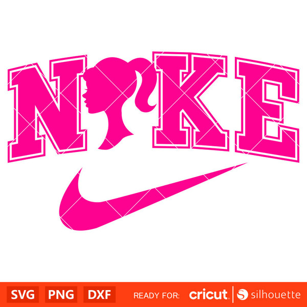Nike Barbie Svg, Barbie Doll Svg, Girly Pink Svg, Retro Svg, - Inspire ...