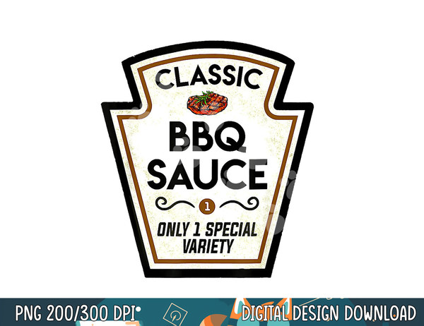 Barbecue BBQ Sauce Bottle Label Halloween Matching Costume png, sublimation copy.jpg