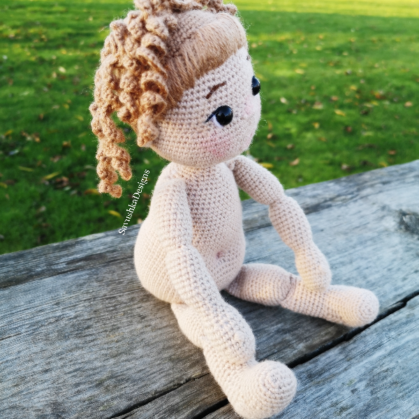 Crochet doll pattern Basic Doll body patterns Amigurumi doll - Inspire  Uplift