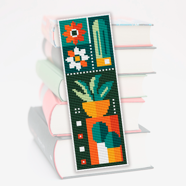 bookmark cross stitch patterns cacti sampler
