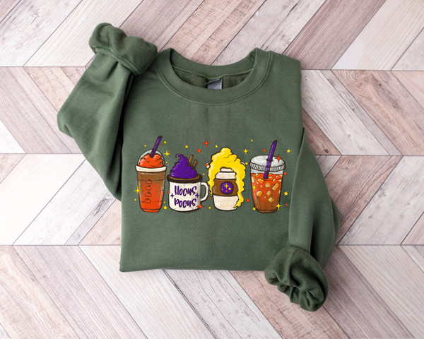Hocus Pocus Coffee Shirt, Hocus Pocus Shirt, Witch Shirt, Halloween Coffee Tee, Halloween Shirt, Spell Shirt, Pot Tee, Halloween Sweatshirt - 2.jpg