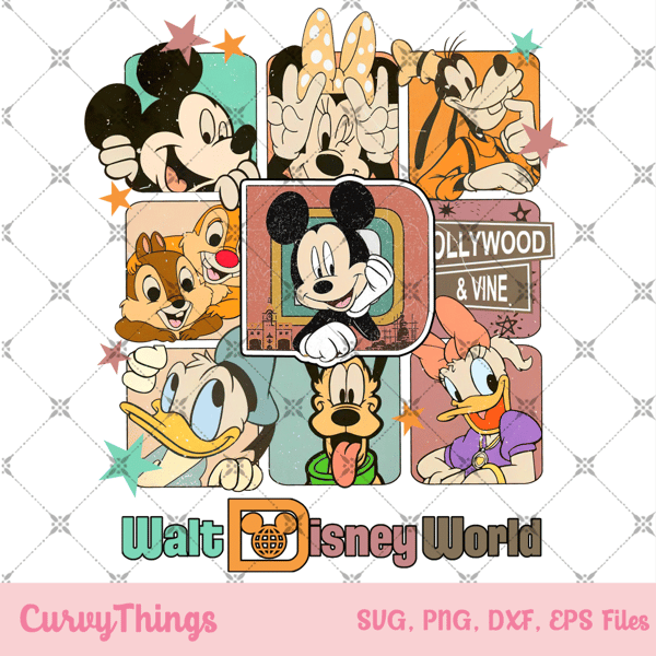 Disney World Scrapbooking Kit - Best Friends - Minnie & Daisy