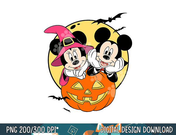 Disney Mickey and Minnie Halloween png, sublimation copy.jpg