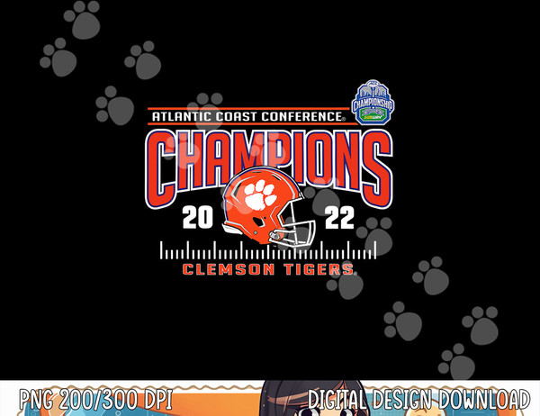 Clemson Tigers ACC Champs 2022 Football png, sublimation copy.jpg