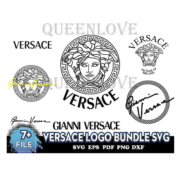Versace Svg, Versace Logo Svg, Versace Bundle Svg, Versace V - Inspire  Uplift