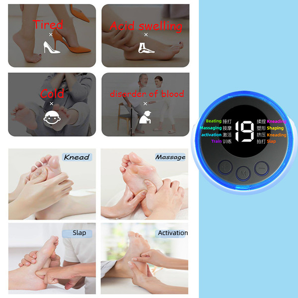 EMS Foot Massager Electric Massage Mat With USB Charging Foo - Inspire  Uplift