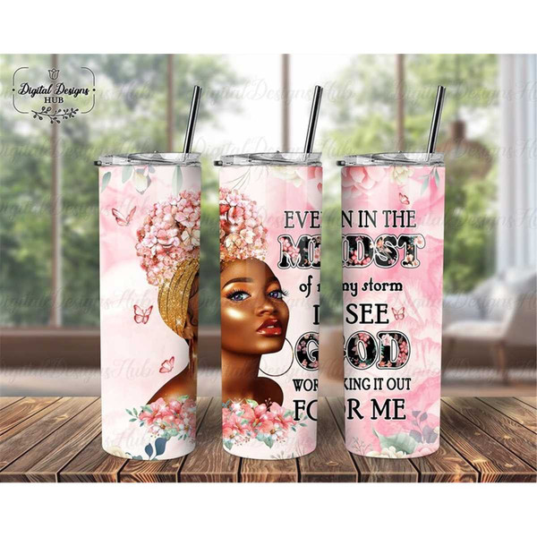 Pink Tumbler Wrap. Girly Tumbler Sublimation Wrap