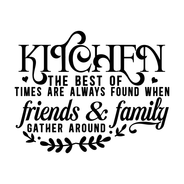 Kitchen the best of times are always found when friends & family gather around-01.png