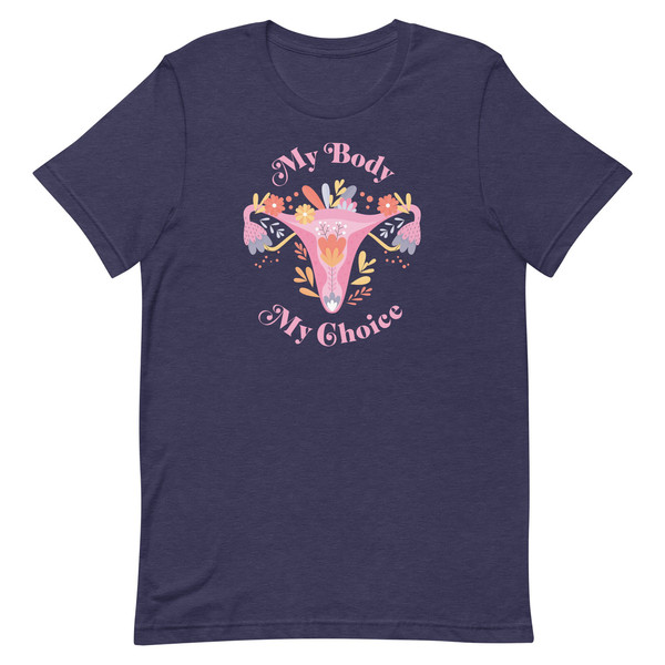 Pretty Colorful Flower Uterus  My Body My Choice Shirt  Don't Tread On Me Uterus t-shirt  Pro Choice Shirt  Abortion Rights T Shirt - 5.jpg