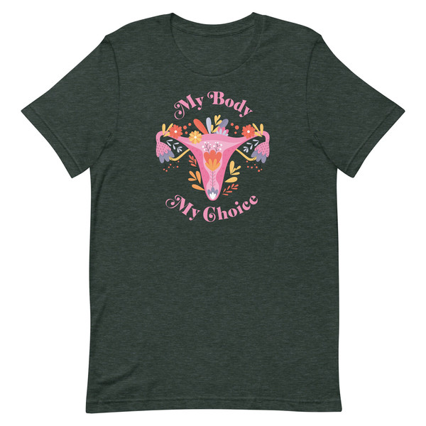 Pretty Colorful Flower Uterus  My Body My Choice Shirt  Don't Tread On Me Uterus t-shirt  Pro Choice Shirt  Abortion Rights T Shirt - 6.jpg